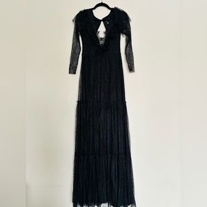 Lace elegant Black Dress